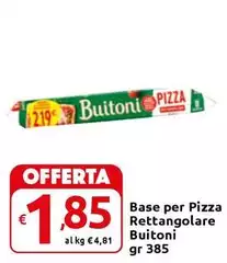Buitoni - Base Per Pizza Rettangolare