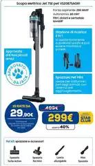 Star - Scopa Eletrpica Jet 75E Pet VS20B75AGRI