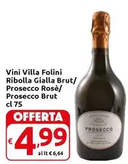 Villa - Vini Ribolla Gialla Brut/Prosecco Rose/Prosecco Brut