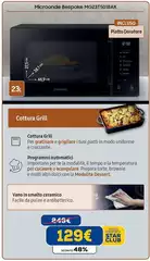 Samsung - Microonde Mg23t501b8ak