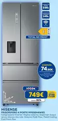 Hisense - Frigorifero 4 Porte RF632N4WEL