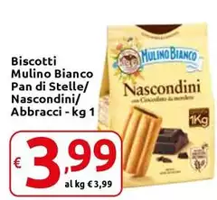 Mulino Bianco - Biscotti Pan Di Stelle/ Nascondini/ Abbracci