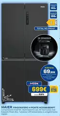 Haier - Frigorifero 4 Porte HCR3818ENPT