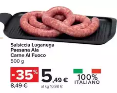 Aia - Carne Al Fuoco Salsiccia Luganega Paesana  