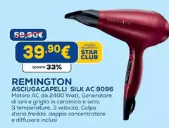 Remington - Asciugacapelli Silk Ac 9096