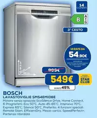 Bosch - Lavastoviglie SMS4EM106E