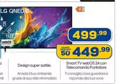 LG - Smart Tv Webos 24 con Telecomando Puntatore