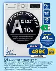 LG - Lavatrice F4R3710NSWW