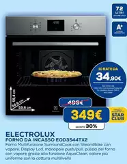 Electrolux - Forno Da Incasso EOD3S44TX2