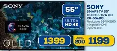 Sony - Smart Tv 55" Oled Ultra Hd Xr-55a80l