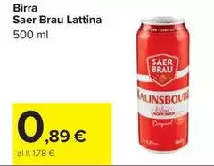 Saer Brau - Birra 