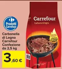 Carrefour - Carbonella Di Legna Confezione
