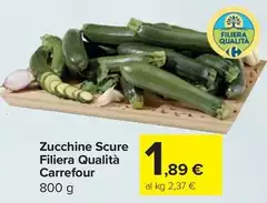 Carrefour - Zucchine Scure Filiera Qualità