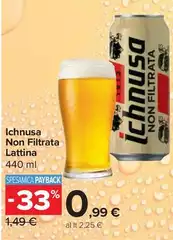 Ichnusa - Non Filtrata Lattina