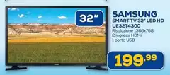 Samsung - Smart Tv 32" Led Hd UE32T4300