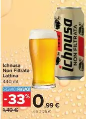 Ichnusa - Non Filtrata Lattina