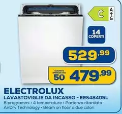 Electrolux - EES48405L A scomparsa totale 14 coperti D
