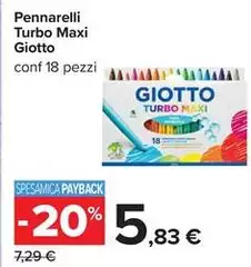 Giotto - Pennarelli Turbo Maxi