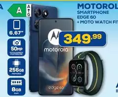 Motorola - Smartphone Edge 60 + Moto Watch Fit
