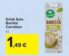 Selection carrefour - Drink Soia Barista