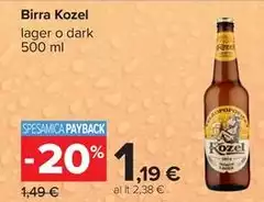 Kozel - Birra