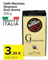Gran aroma - Caffè Macinato Vergnano