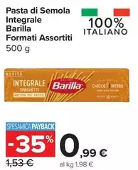 Barilla - Pasta Di Semola Integrale