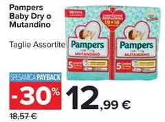 Pampers - Baby Dry O Mutandino