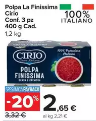 Cirio - Polpa La Finissima