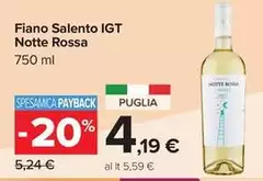 Notte Rossa - Fiano Salento IGT