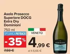 Dominioni - Asolo Prosecco Superiore DOCG Extra Dry