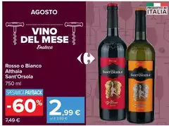 Sant'Orsola - Rosso O Bianco Althaia