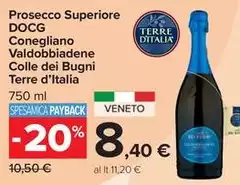 Terre D'Italia - Prosecco Superiore DOCG Conegliano Valdobbiadene Colle Dei Bugni