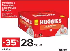 Huggies - Pannolino O Mutandino Little Movers