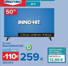 Inno-Hit - Tv Led Mod IH50UHTZN