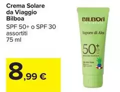 Bilboa - Crema Solare Da Viaggio