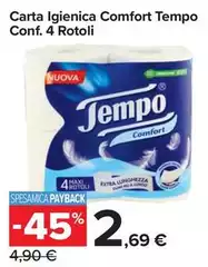Tempo - Carta Igienica Comfort