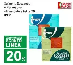 Iper - Salmone Scozzese O Norvegese Affumicato A Fette
