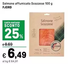 Fjord - Salmone Affumicato Scozzese
