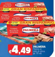 Palmera - Tonno In Olio Di Oliva