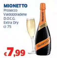 Mionetto - Prosecco Valdobbiadene D.O.C.G. Extra Dry