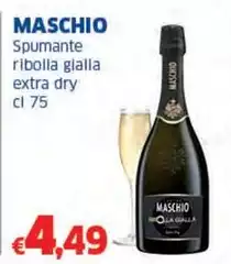 Maschio - Spumante Ribolla Gialla Extra Dry