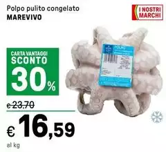 Marevivo - Polpo Pulito Congelato