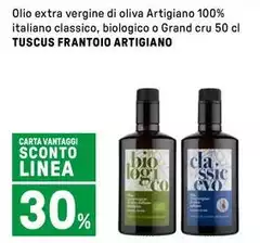 Frantoio tuscus - Olio Extra Vergine Di Oliva Artigiano 100% Italiano Classico