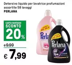 Perlana - Detersivo Liquido Per Lavatrice