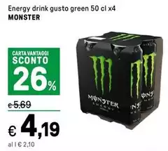 Green - Energy Drink Gusto