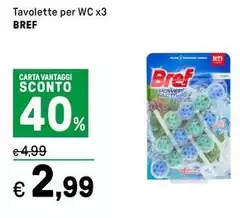Bref - Tavolette Per Wc X3