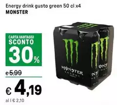 Green - Energy Drink Gusto
