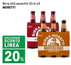 Moretti - Birra Stili Assortiti