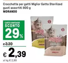 Morando - Crocchette Per Gatti Miglior Gatto Sterilized